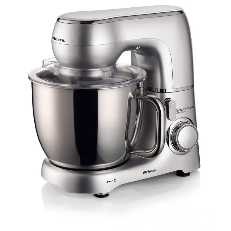 Image of Ariete 1583 Gourmet Essence, Impastatrice Planetaria, Impasta, Monta e Amalgama, 1300W, Capacità 5,2L, 2 fruste e 1 gancio, 10 velocità + Pulsecod077