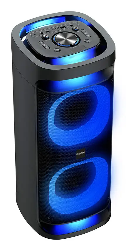 Image of Irradio 550922121 altoparlante portatile e per feste Altoparlante da festa Nero 80 Wcod077