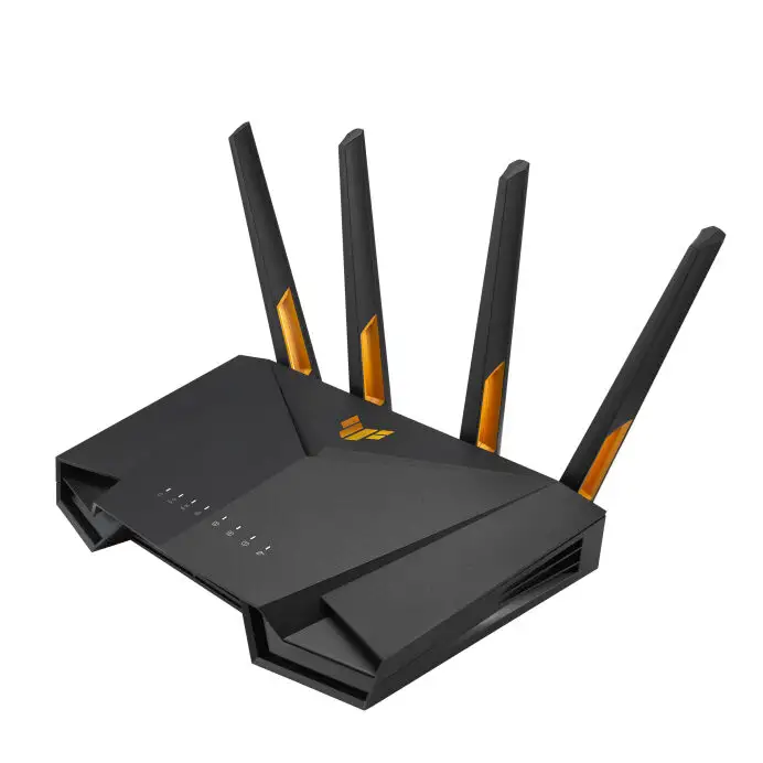 Image of ASUS TUF Gaming AX3000 V2 router wireless Gigabit Ethernet Dual-band (2.4 GHz/5 GHz) Nero, Arancionecod077