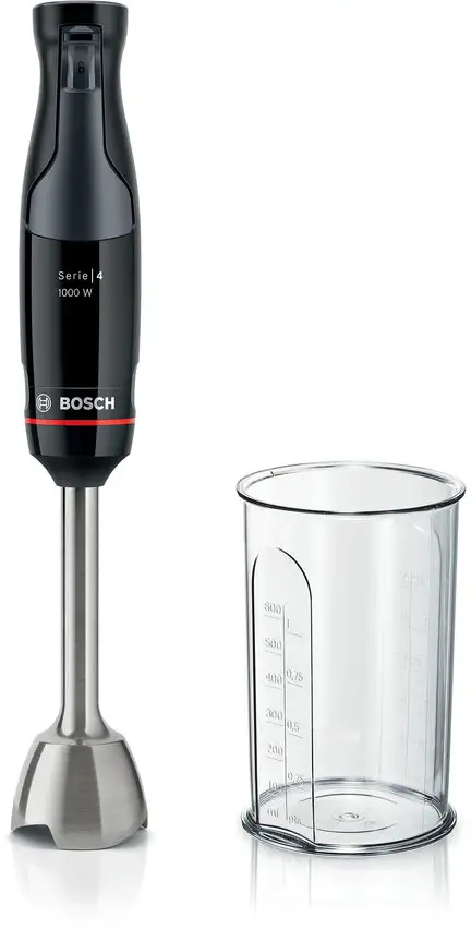 Image of Bosch Serie 4 MSM4B610 frullatore 0,6 L Frullatore ad immersione 1000 W Antracite, Nero