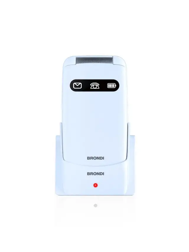 Image of Brondi Amico Favoloso 7,11 cm (2.8") Bianco Telefono di livello basecod077