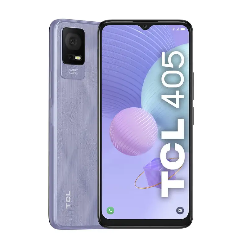 Image of TCL Smartphone 405 6.6″ 32Gb Ram 2Gb Dual Sim Lavender Purple