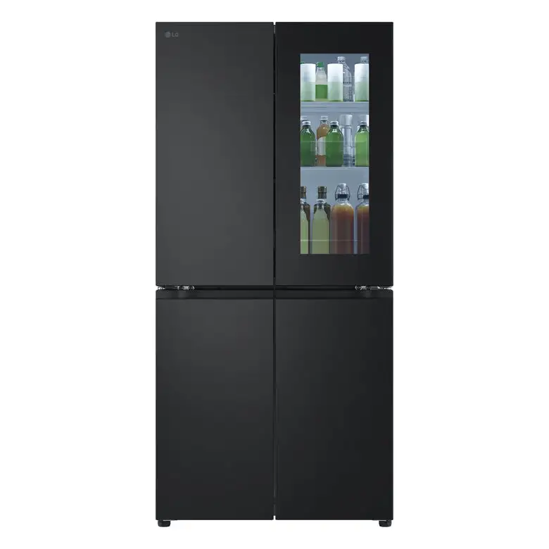 Image of LG InstaView GMV860EPDE Frigorifero Multidoor Slim, Classe E, 530L, Wi-Fi, Linear Cooling, Essence Matte nerocod077