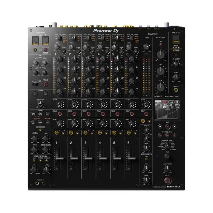 Image of Pioneer DJ DJM-V10-LF 6 Channel Mixer