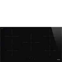 Image of Smeg Universal SI2951D piano cottura Nero Da incasso 90 cm Piano cottura a induzione 5 Fornellicod077