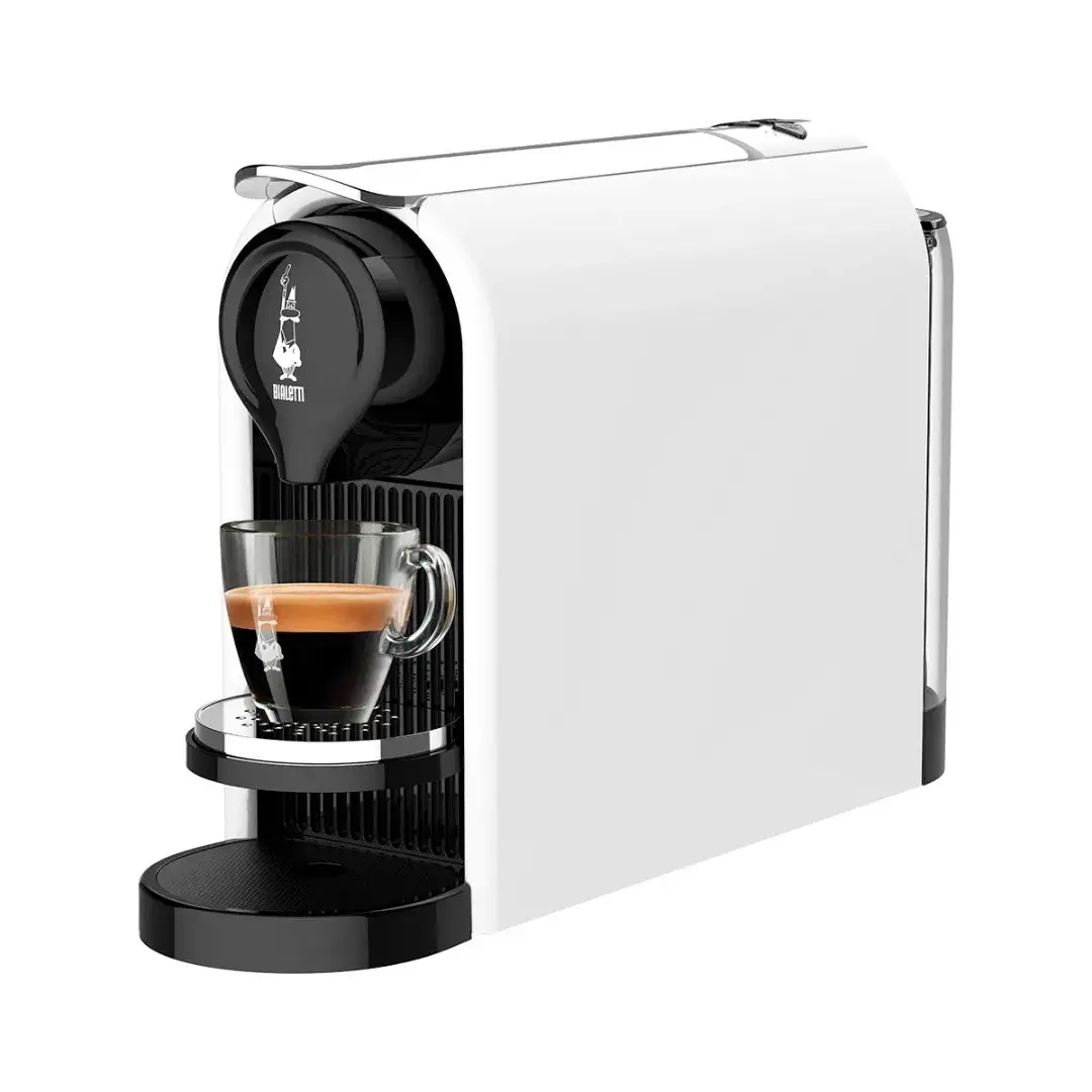 Image of Bialetti Gioia Plus Macchina Caffè Capsule Serbatoio Estraibile Compatta Bianca