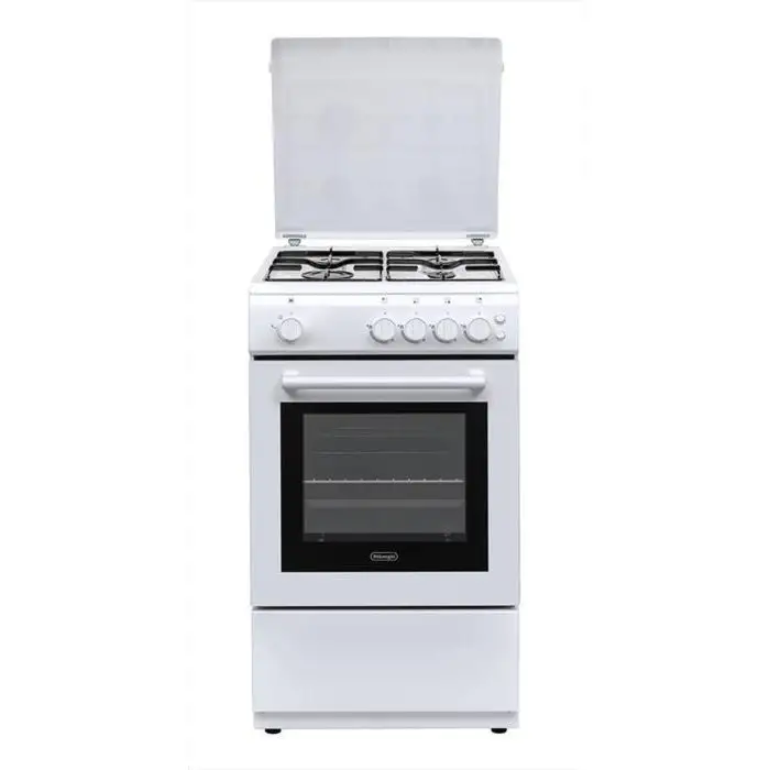 Image of DeLonghi DL554GW Cucina a gas 50 cm 4 fuochi Forno biancocod077