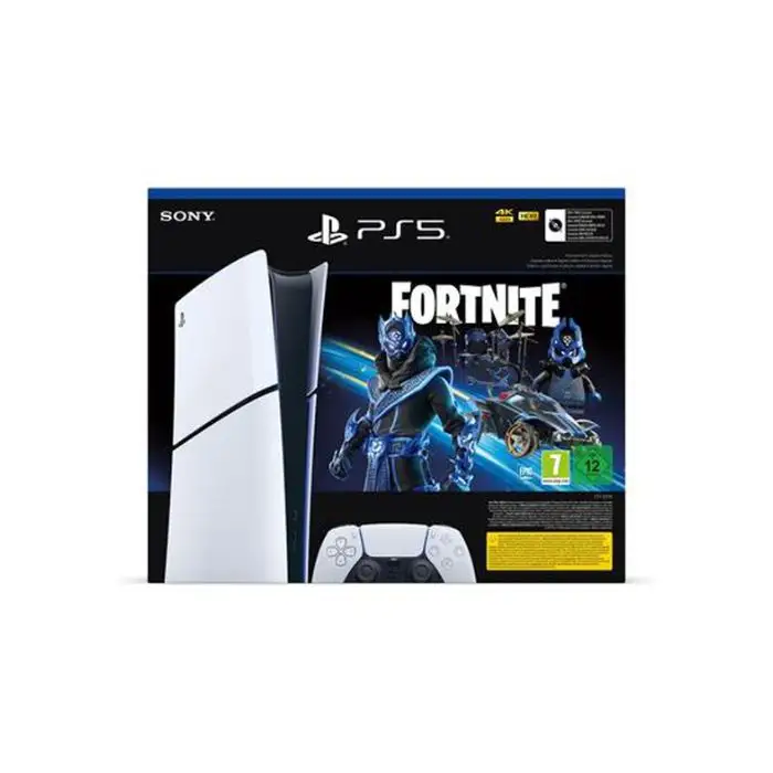 Image of Sony PS5 Digital Fortnite Cobalt Star