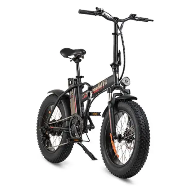 Image of Smartway M1X Fat Bike Pieghevole Elettrica Matt nero