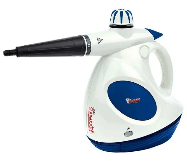 Image of Polti Vaporetto First Pulitore a vapore portatile 0,2 L 1000 W Blu, Bianco