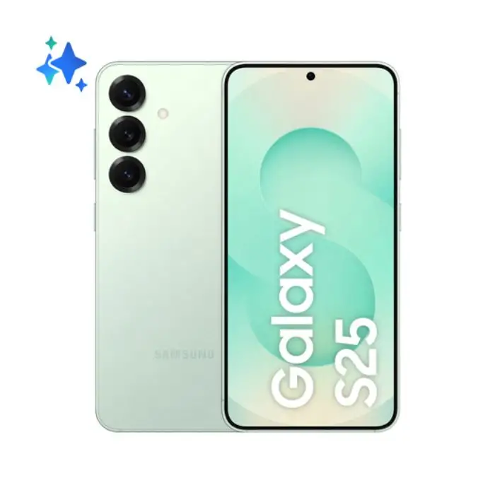 Image of Samsung Galaxy S25 Smartphone AI Display 6.2'' FHD+ Dynamic AMOLED 2X Fotocamera 50MP RAM 12/128GB 4.000 mAh Mintcod077