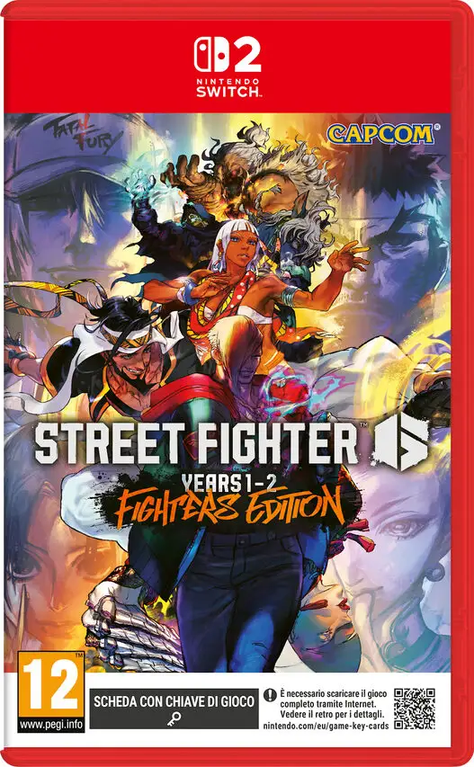 Image of Nintendo Street fighters 6: years 1-2 fighters edition Nintendo Switch 2cod077