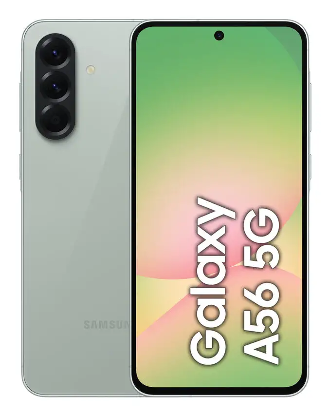 Image of Samsung Galaxy A56 5G, Smartphone con Funzioni intelligenti, Display Super AMOLED 6.7”, 8GB RAM, 128GB, Camera 50MP, Batteria 5.000 mAh, IP67, Awesome Olivecod077