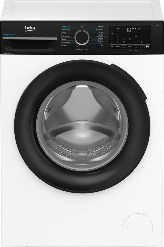 Image of Beko b300 BMGWU4941B: Lavatrice EnergySpin 9kg, Classe A, 1400giricod077