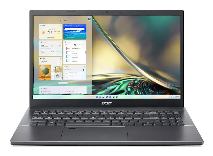 Image of Acer Aspire 5 Intel® Core™ i5 i5-1235U Computer portatile 39,6 cm (15.6") Full HD 16 GB DDR4-SDRAM 512 GB SSD NVIDIA GeForce RTX 2050 Wi-Fi 6E (802.11ax) Windows 11 Home Grigiocod077