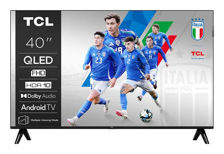 Image of TCL S59K Serie Smart TV QLED televisore FHD 40" 40S59K, Dolby Audio, HDR10, Android TV televisore cod012