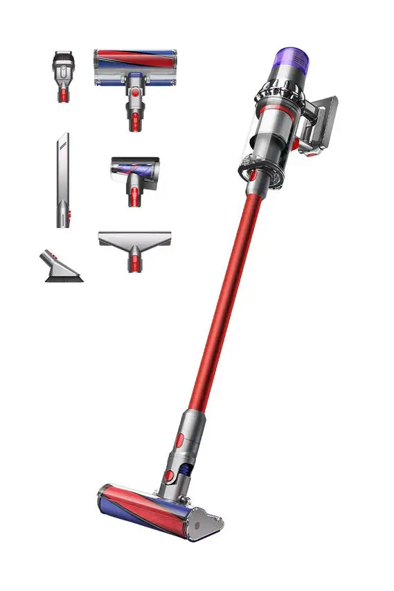 Image of Dyson V11 Fluffy Aspirapolvere a bastone 2 in 1 Batteria Secco Senza sacchetto Nichel, Rosso