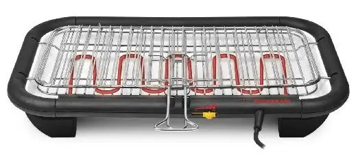 Image of G3 Ferrari Galactic Grill - G10027 Barbecue Da tavolo Elettrico Nero 2300 Wcod077
