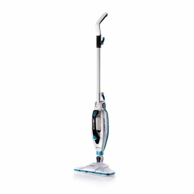Image of Ariete 4175 Steam Mop Foldable 10 in 1, Scopa a Vapore Pieghevole, 1500 Watt, 10 funzioni in 1, Kit accessori, Capacità 350 cc, Bianco/Azzurrocod077