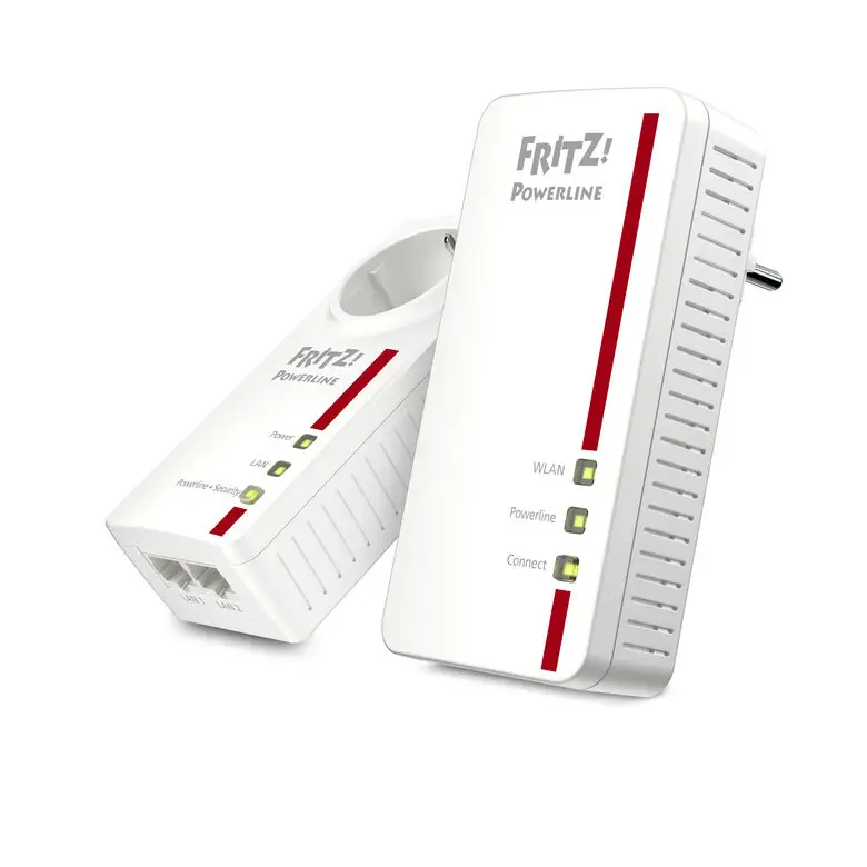 Image of FRITZ! Powerline 1260E WLAN Set 1200 Mbit/s Collegamento ethernet LAN Wi-Fi Bianco 2 pz