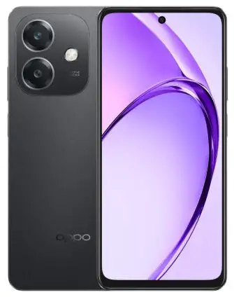 Image of OPPO A40 Smartphone, Fotocamera AI 50MP, Selfie 5MP, Display 6.67” 90HZ LCD HD+, 5100mAh, RAM 4 Esp 8GB (+4GB Virtuali) +ROM 128GB, IP54, [Versione Italia], Sparkle nero