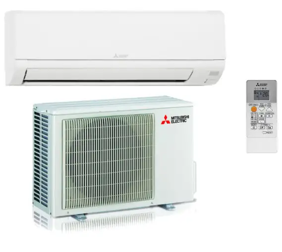 mitsubishi electric climatizzatore split system 9000 btu msz-hr25vfk + muz-hr25vf bianco donna