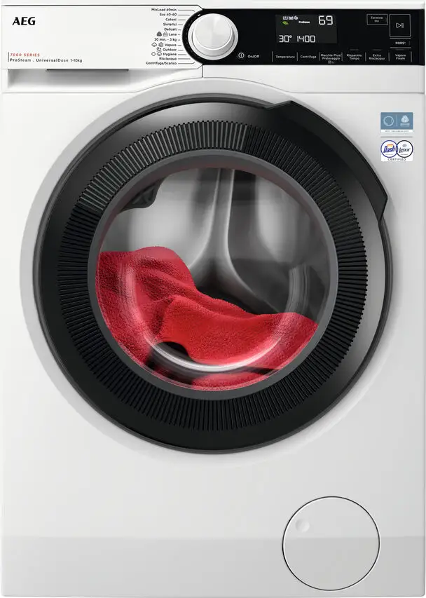 Image of AEG Series 7000 LR7FD94 lavatrice Caricamento frontale 9 kg 1351 Giri/min Biancocod077