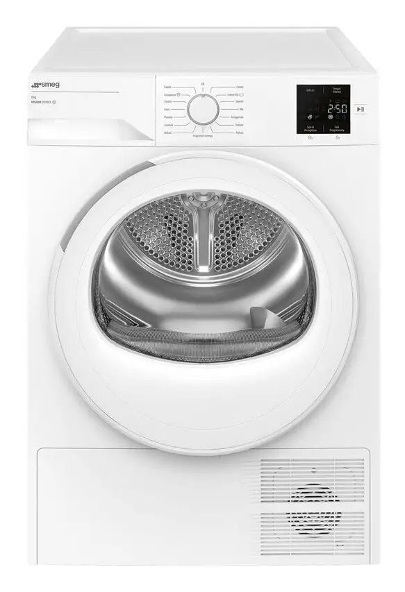 Image of Smeg DR82E IT asciugatrice Libera installazione Caricamento frontale 8 kg Biancocod077