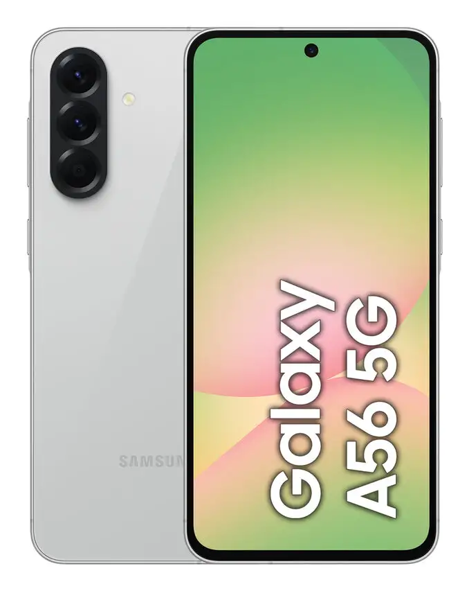 Image of Samsung Galaxy A56 5G, Smartphone con Funzioni intelligenti, Display Super AMOLED 6.7”, 8GB RAM, 256GB, Camera 50MP, Batteria 5.000 mAh, IP67, Awesome Lightgraycod077