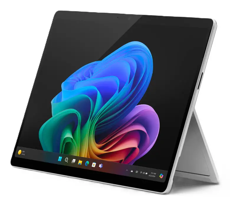 Image of Microsoft Surface Pro - Copilot+ PC - 13'' touchscreen - Snapdragon X Plus - 16GB RAM - 512GB SSD - Device only - Platinum