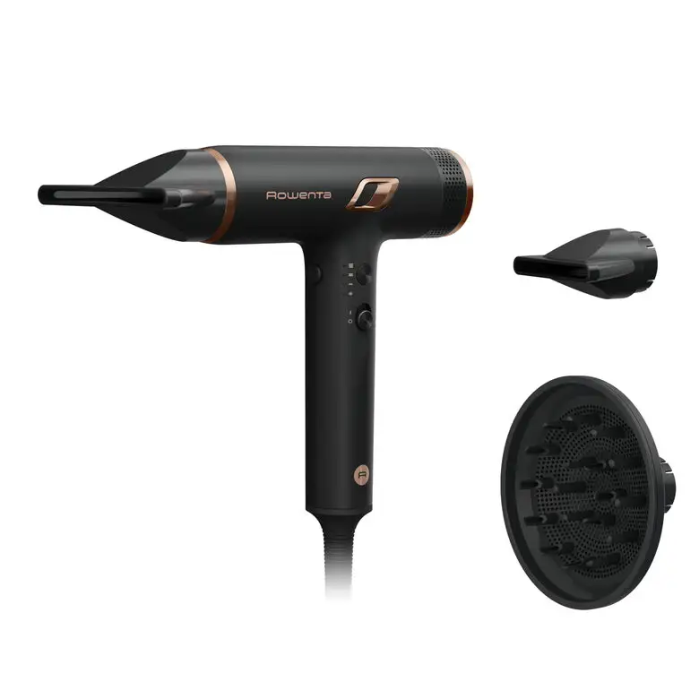 Image of Rowenta Nano Asciugacapelli Brushless Compatto ad Alta Velocità, Boost di Ioni Antistatici e Sensore di Temperatura per Capelli Setosi e Luminosi, 3 Impostazioni di Velocità/Temperatura, HY8cod077