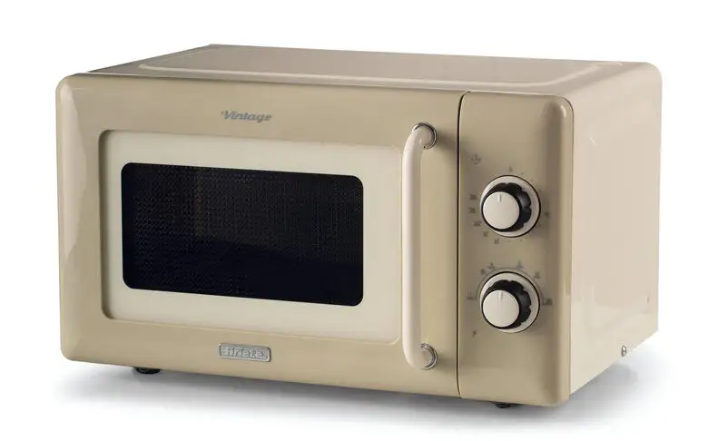 Image of Ariete Linea Vintage 3960 Forno a microonde Vintage, 800W, Capacità 20L, 3 funzioni, 6 livelli di cottura, Timer, Beigecod077