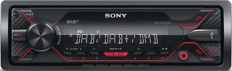 Image of Sony DSX-A310KIT Nero, Rosso 220 W