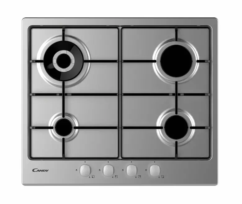 Image of Candy Timeless CHW6BR4WX Acciaio inossidabile Da incasso Gas 4 Fornello(i)cod077