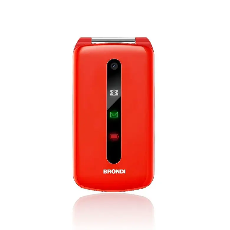 Image of Brondi President 7,62 cm (3") 130 g Rosso Telefono cellulare basico