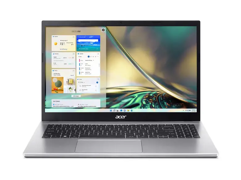 Image of Acer Aspire 3 A315-59-530X Intel® Core™ i5 i5-1235U Computer portatile 39,6 cm (15.6") HD 8 GB DDR4-SDRAM 512 GB SSD Wi-Fi 6 (802.11ax) Windows 11 Home Argento