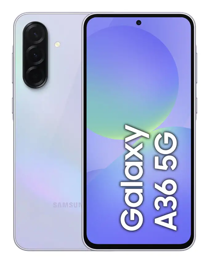 Image of Samsung Galaxy A36 5G, Smartphone con Funzioni intelligenti, Display Super AMOLED 6.7”, 8GB RAM, 256GB, Camera 50MP, Batteria 5.000 mAh, IP67, Awesome Lavendercod077