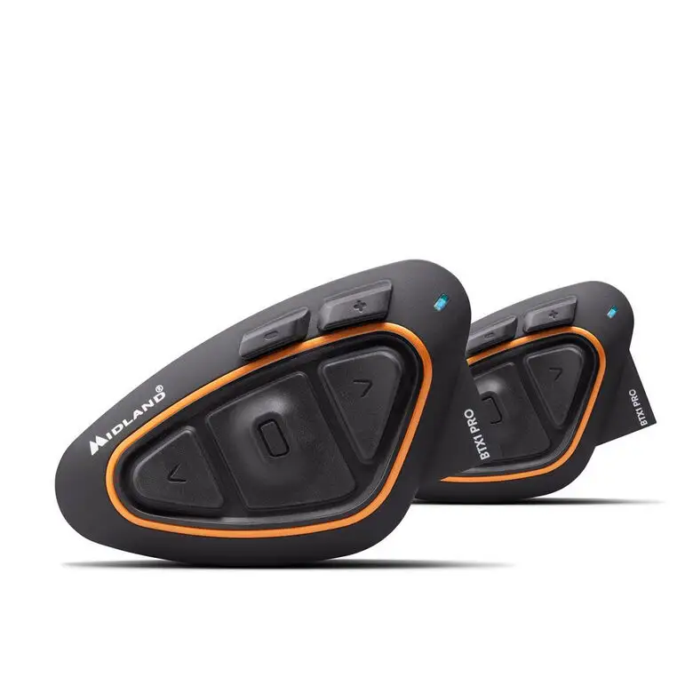 Image of Midland BTX1 Pro interfono da moto 300 m Nero, Arancione