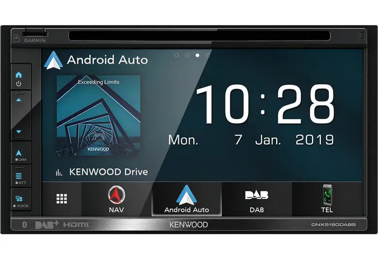 Image of Kenwood DNX5190DSE3 navigatore Fisso 17,1 cm (6.75") TFT Touch screen 2,1 kg Nero