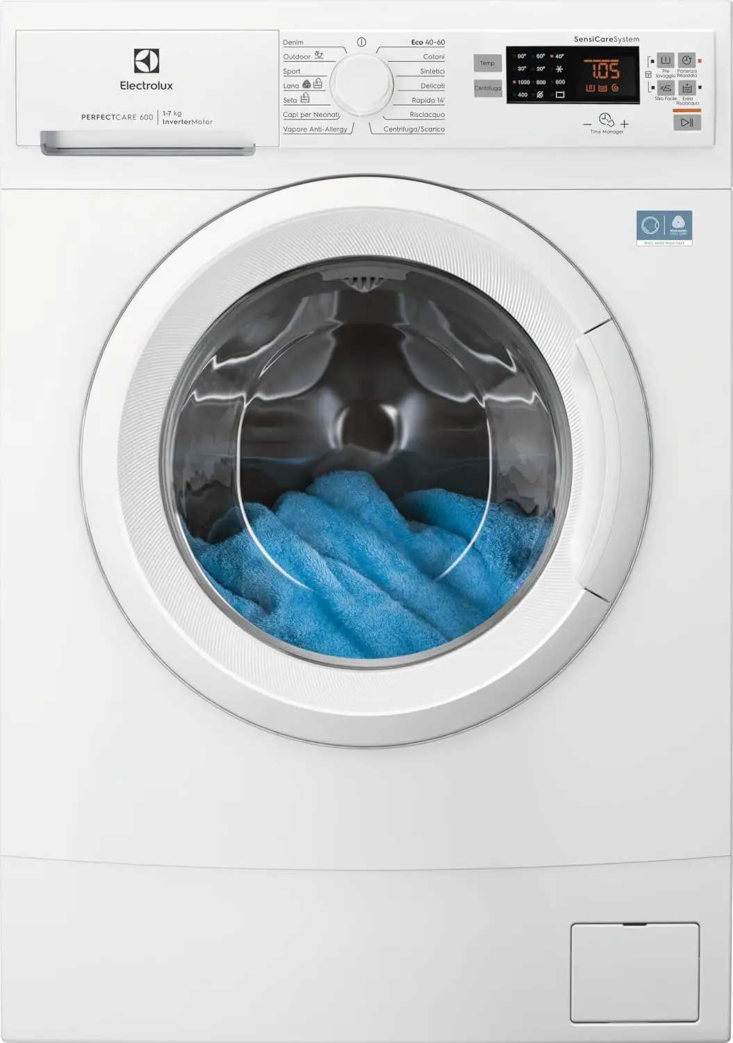 Image of Electrolux EW6S517A PerfectCare 600 lavatrice slim a carica frontale, 7.0 kg , Classe Energetica Acod077