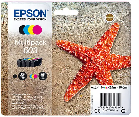 Image of Epson Multipack 4-colours 603 Ink