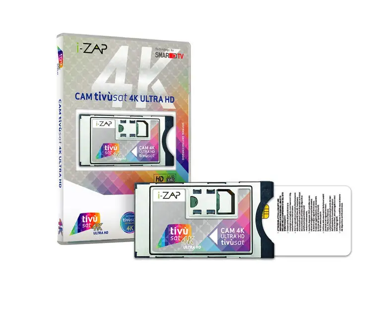 Image of i-ZAP CAM TIVUSAT 4K Modulo di accesso condizionato (CAM) 4K Ultra HDcod077