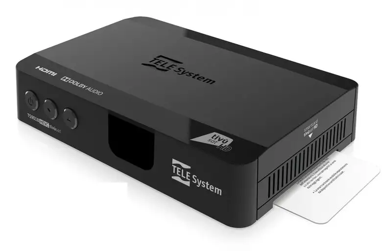 Image of TELE System TS9018HEVC Cavo, Ethernet (RJ-45) Full HD Nero