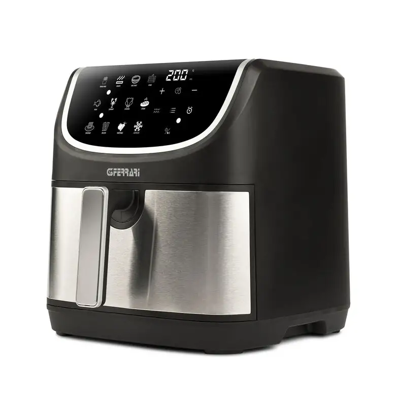 Image of G3 Ferrari G10191 Singolo 8 L 2200 W Friggitrice ad aria calda Nero, Acciaio inoxcod077