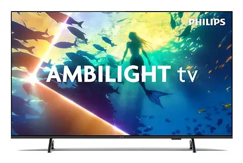 Philips 55PUS8010/12 Ambilight 4K Ultra HD 55" LED Smart TV Wi-Fi Titan OS 139,7 cm (Nero)