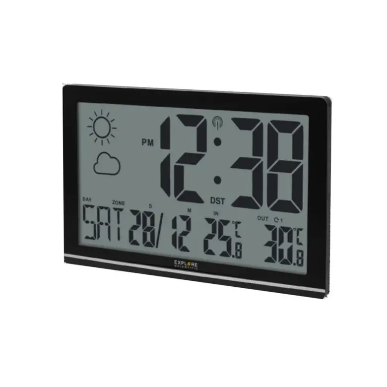 Image of Explore Scientific RDC-8001 stazione meteorologica digitale Nero LCD Batteria