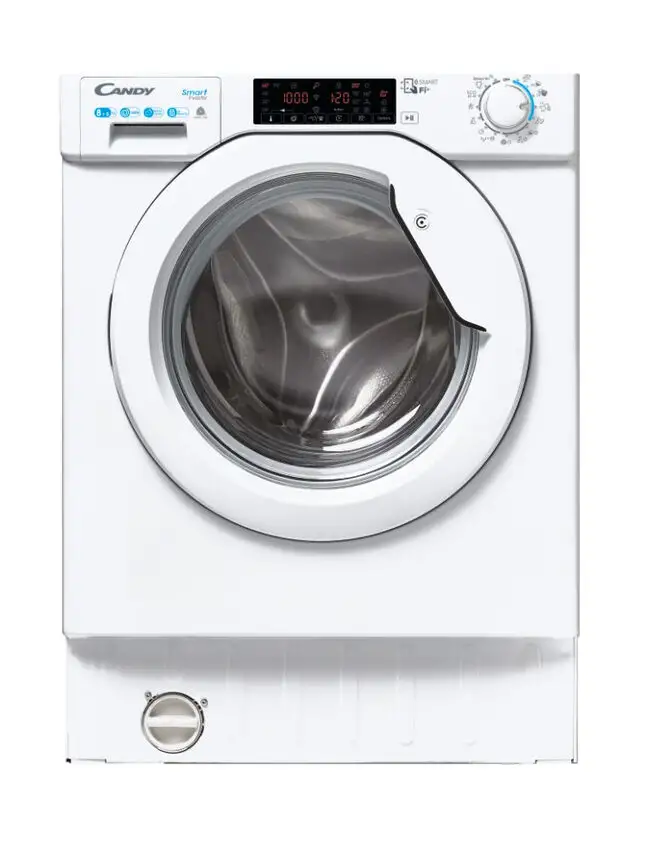Image of Candy CBDO485TWME/1-S lavasciuga Da incasso Caricamento frontale Bianco Dcod077