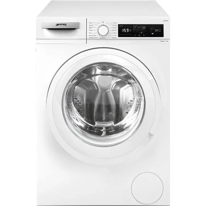 Image of Smeg LB1T80IT lavatrice Caricamento frontale 8 kg 1000 Giri/min D Bianco