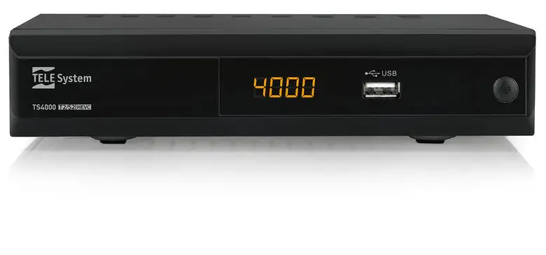 Image of Telesystem TS4000 Combo Decoder Digitale terrestre / satellitare Full HD Nero cod012
