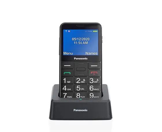 Image of Panasonic KX-TU155 6,1 cm (2.4") 102 g Nero Telefono di livello basecod077